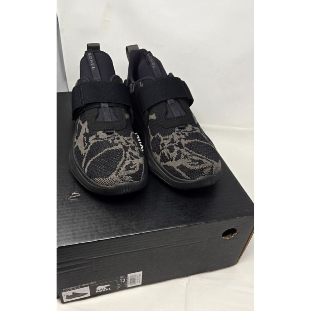 Sorel Sneakers Men's Black Explorer Blitz Stride Strap size 13 - Picture 2 of 9